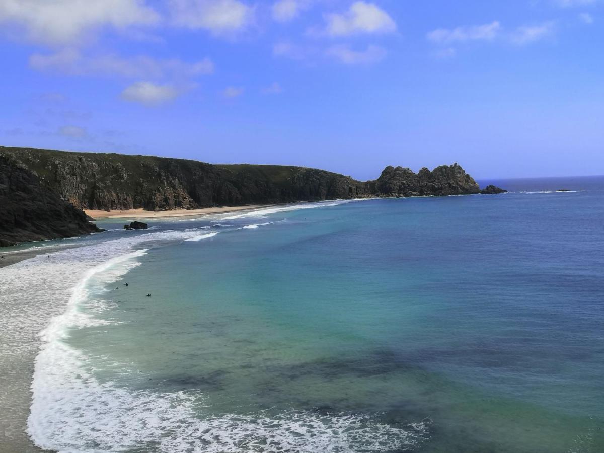 Captivating Isolde Cottage With Pool Near St Ives Camborne Exteriör bild